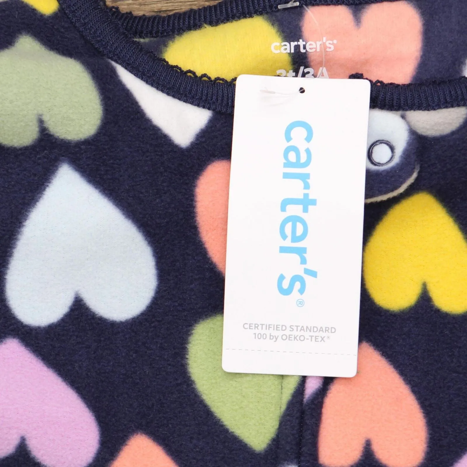 Carter's Girls Toddler Soft & Warm Polyester Fleece Footie Pajama 2M466810