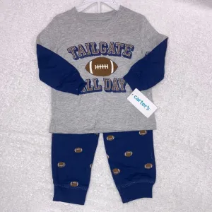 Carter's Toddler Boys 3-piece Fleece PJs Pajamas Sleep Set