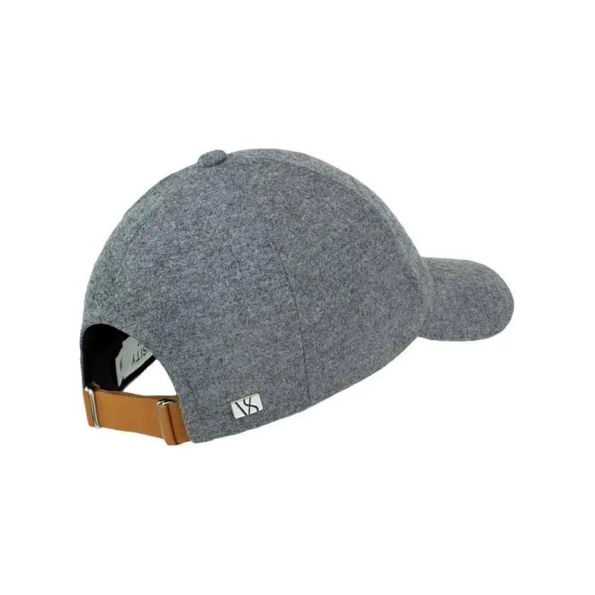 Cashmere Blend Cap, Light Grey