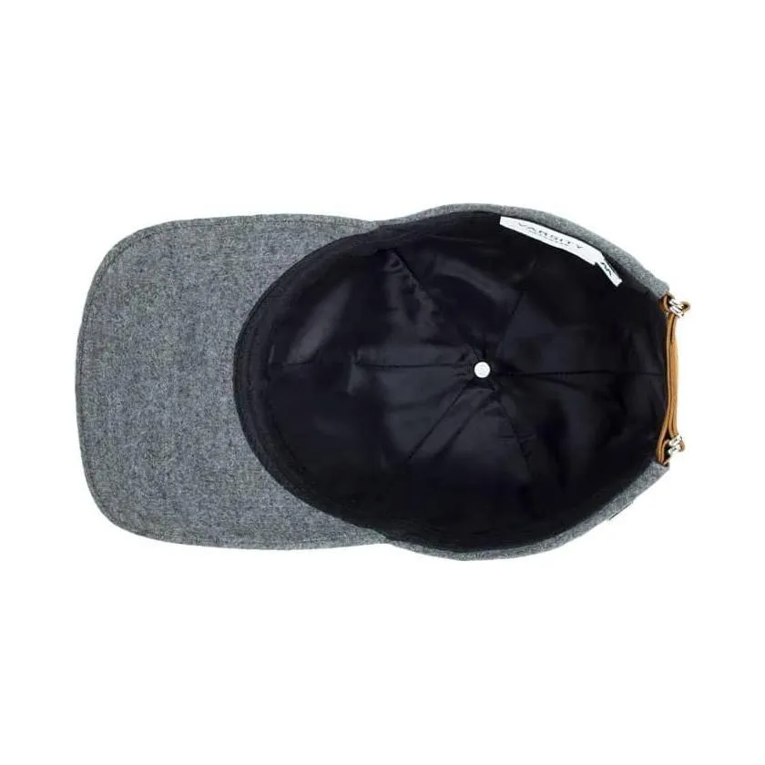 Cashmere Blend Cap, Light Grey