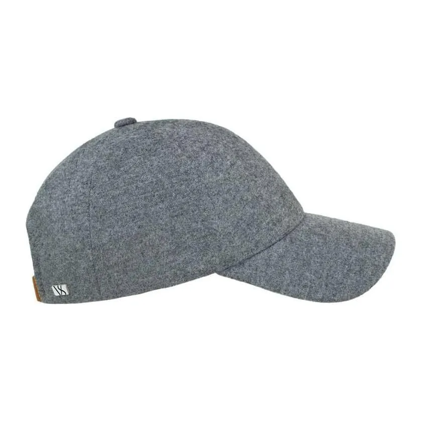 Cashmere Blend Cap, Light Grey