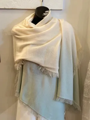 Cashmere Ombre Fringe Wrap