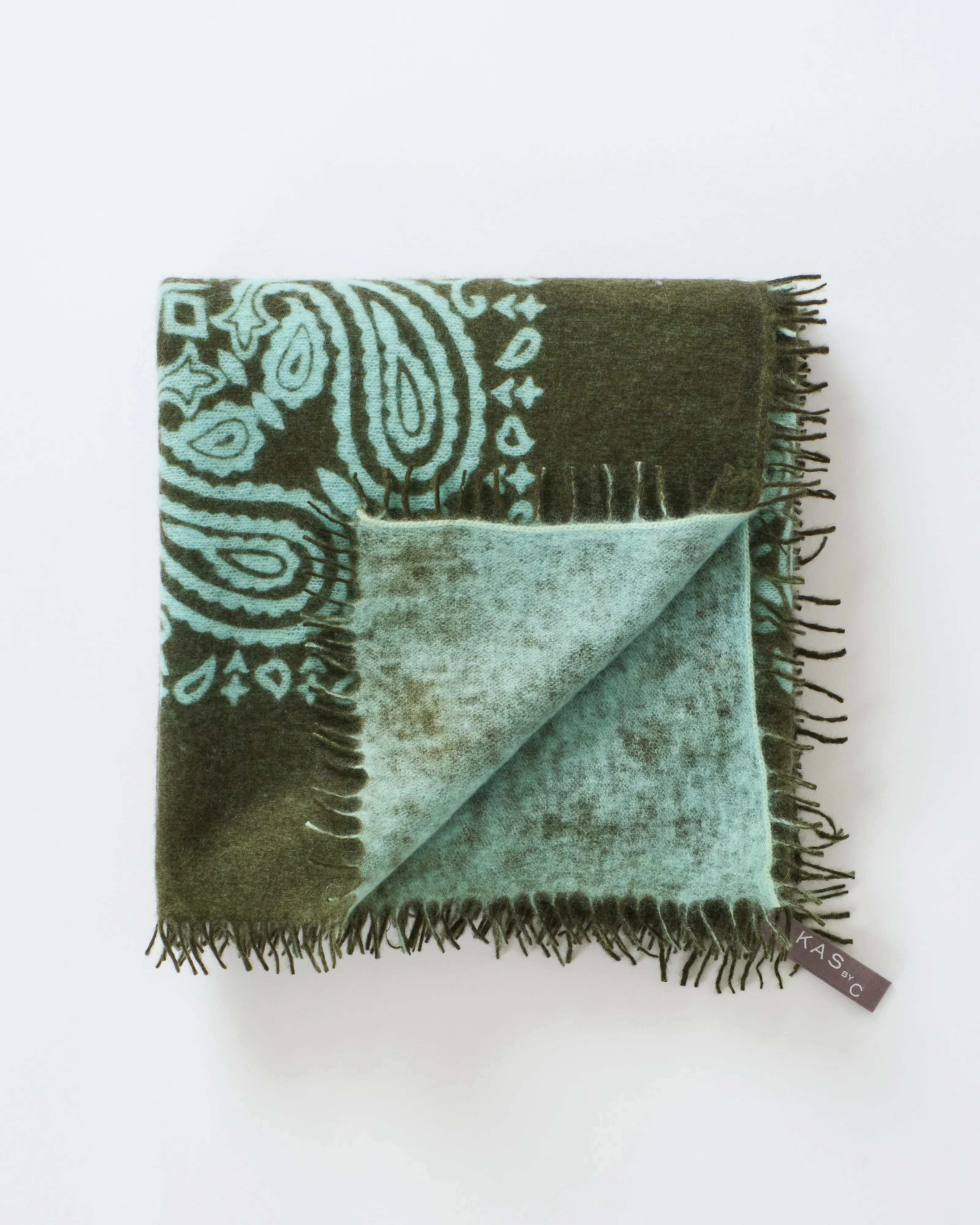 cashmere printed bandana 36" square