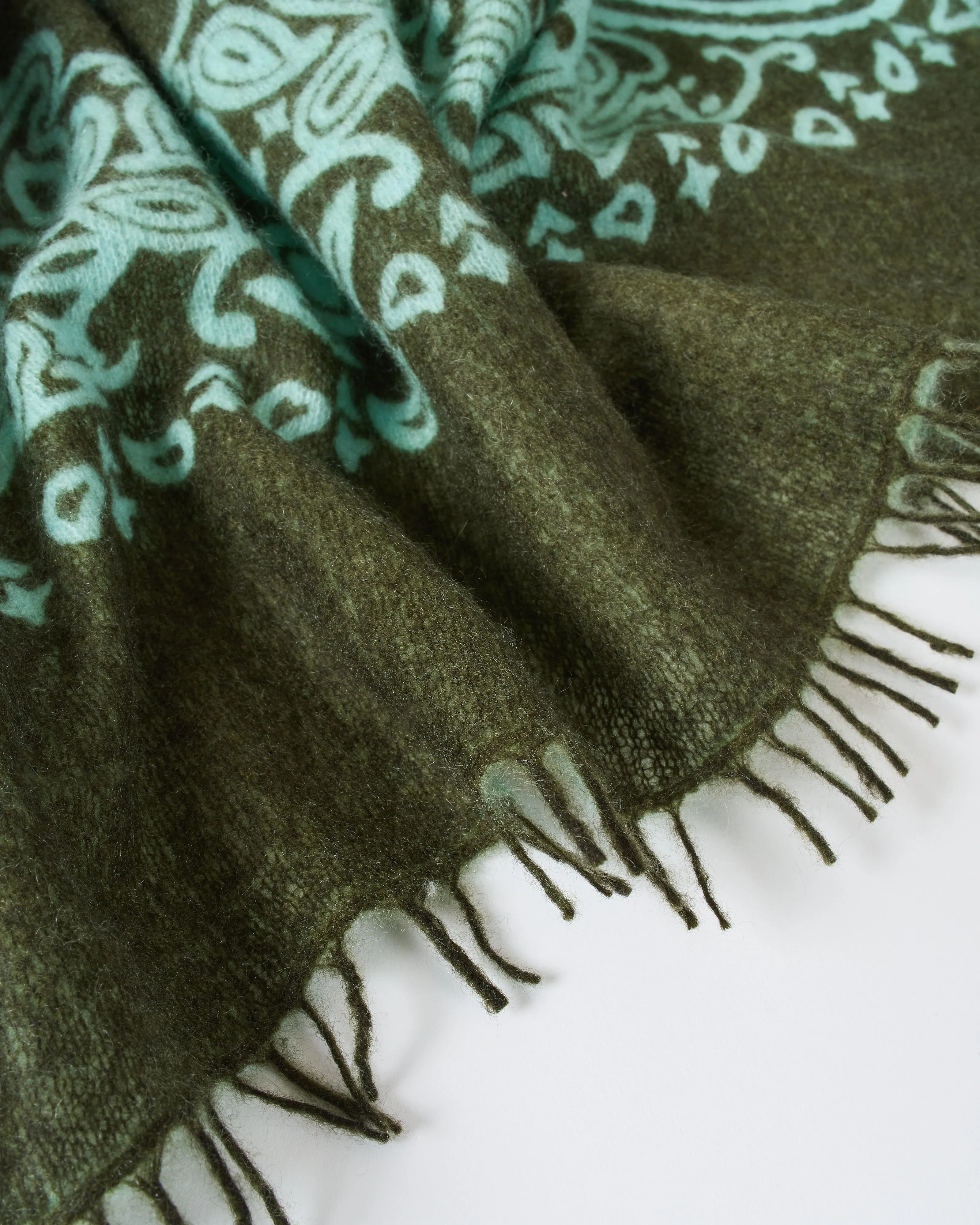 cashmere printed bandana 36" square