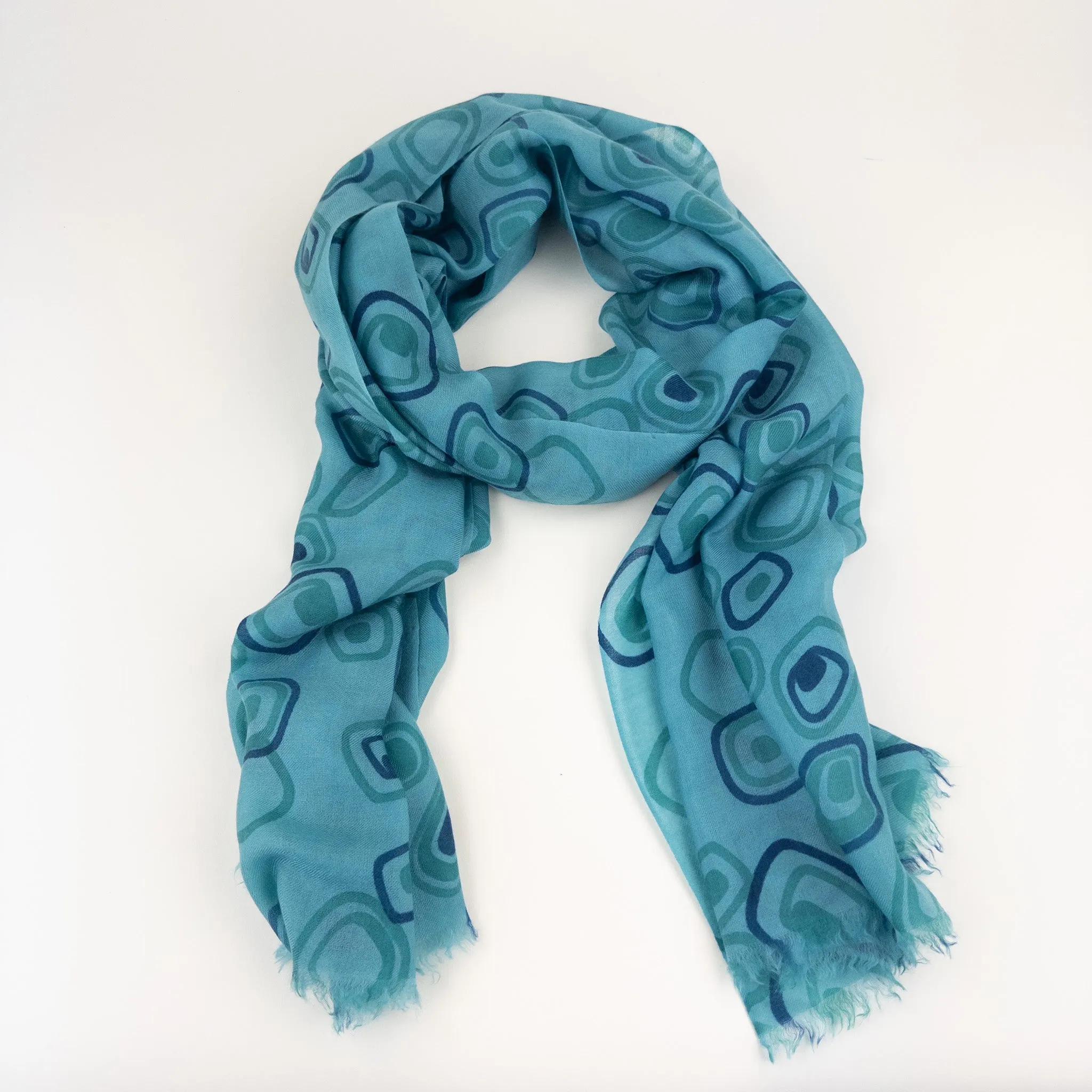 Cashmere Rings Scarf