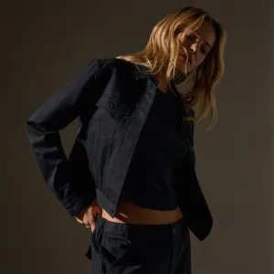 Cashmere Touch Jacket - Black