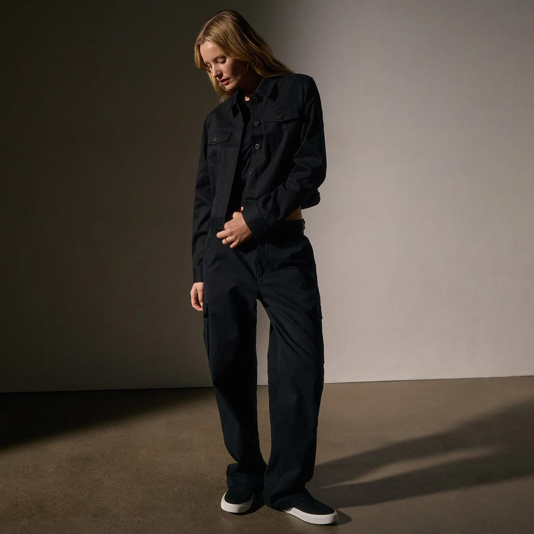 Cashmere Touch Jacket - Black