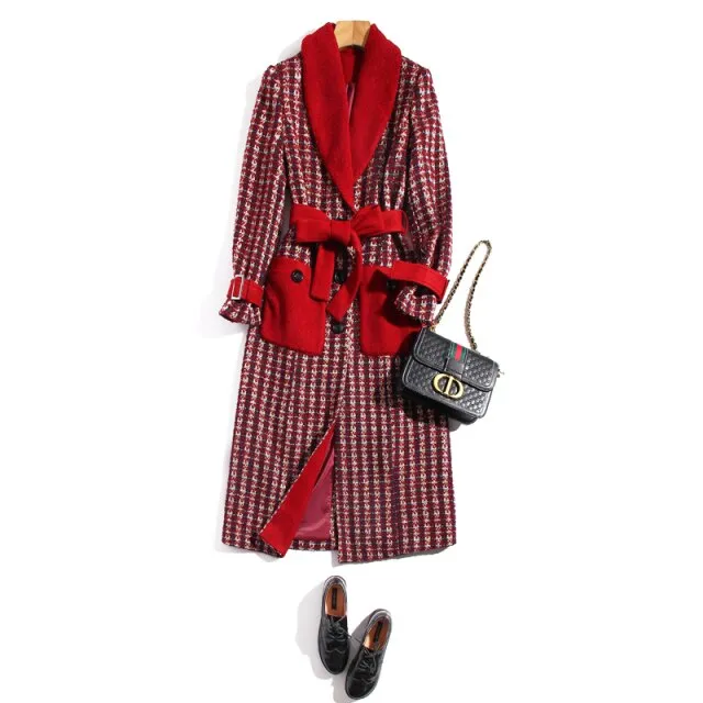 Casual Vintage Elegant Long Women'S Windbreaker