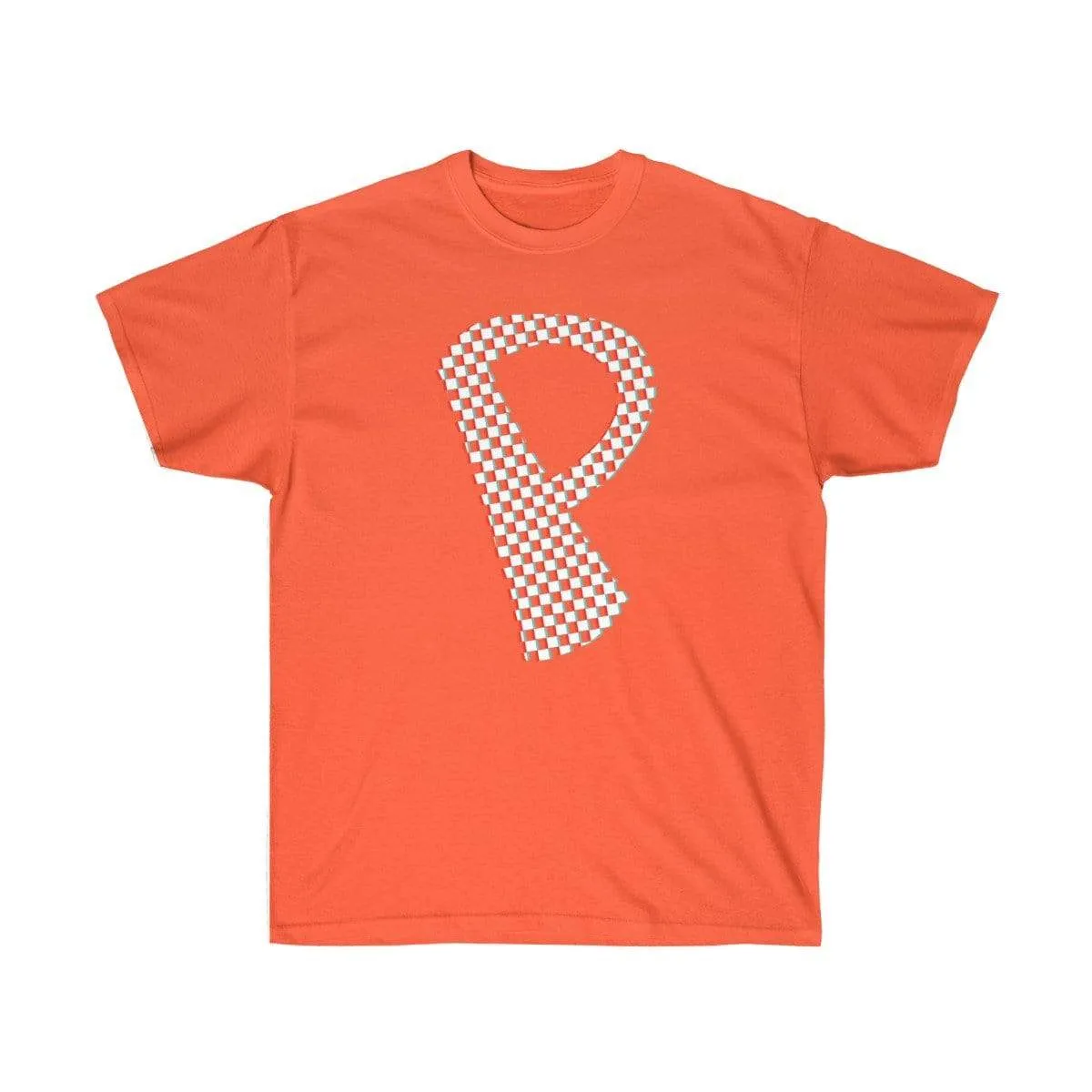 Checkered, Glitchy, Capital P T-Shirt
