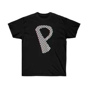 Checkered, Glitchy, Capital P T-Shirt