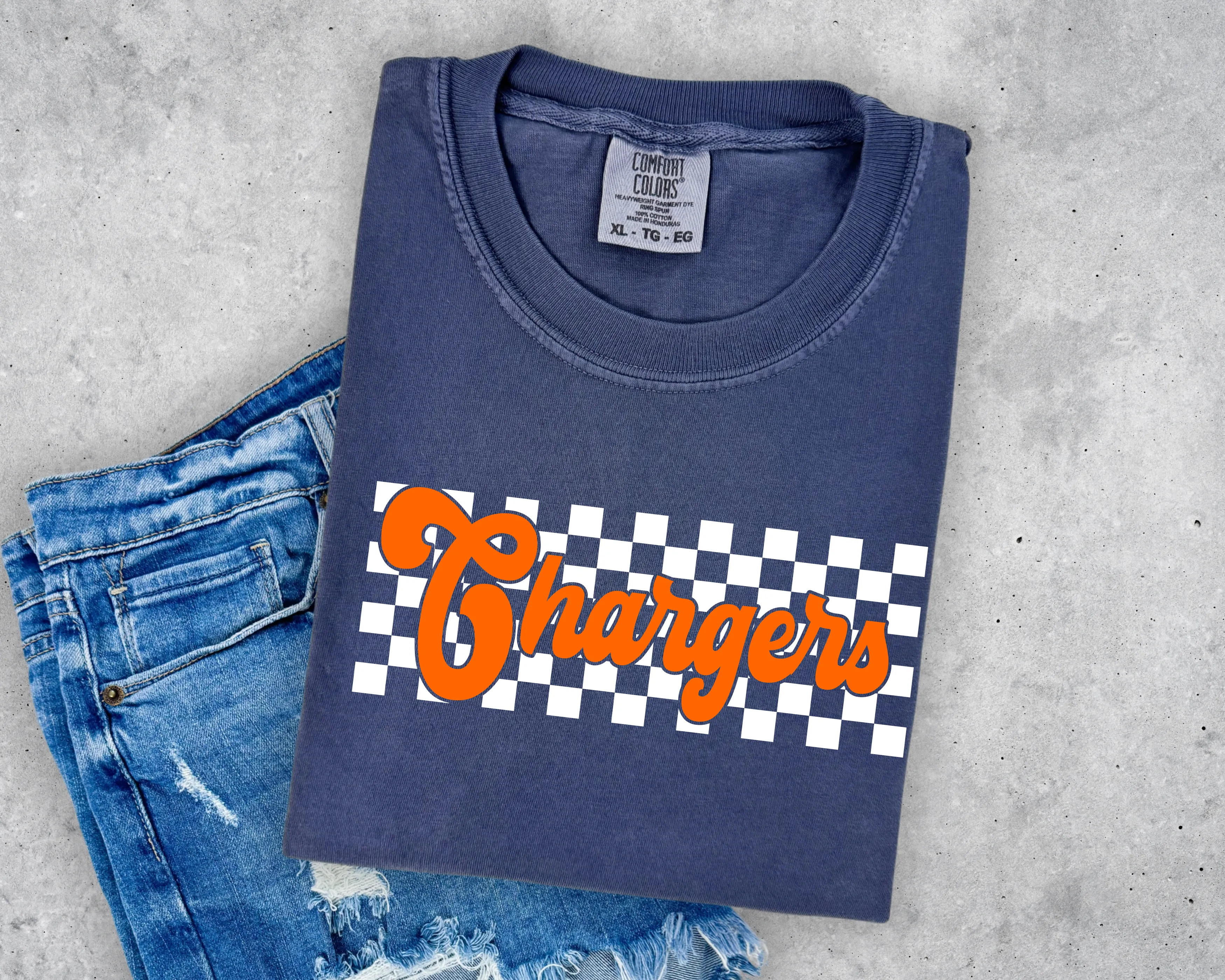 Checkered Spirit Wear
