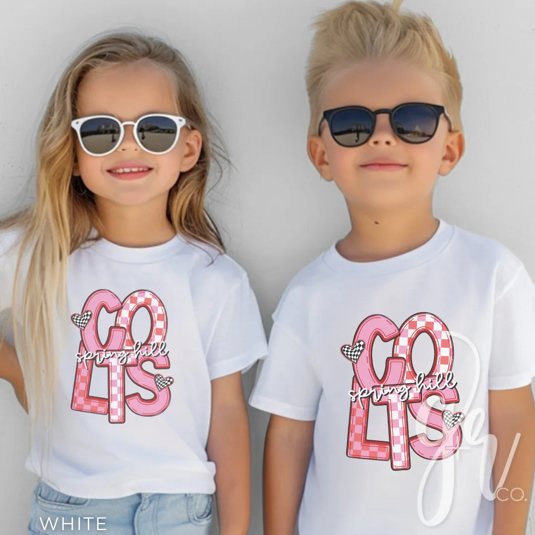 Checkered V-Day Colts (Tees Sweatshirts)