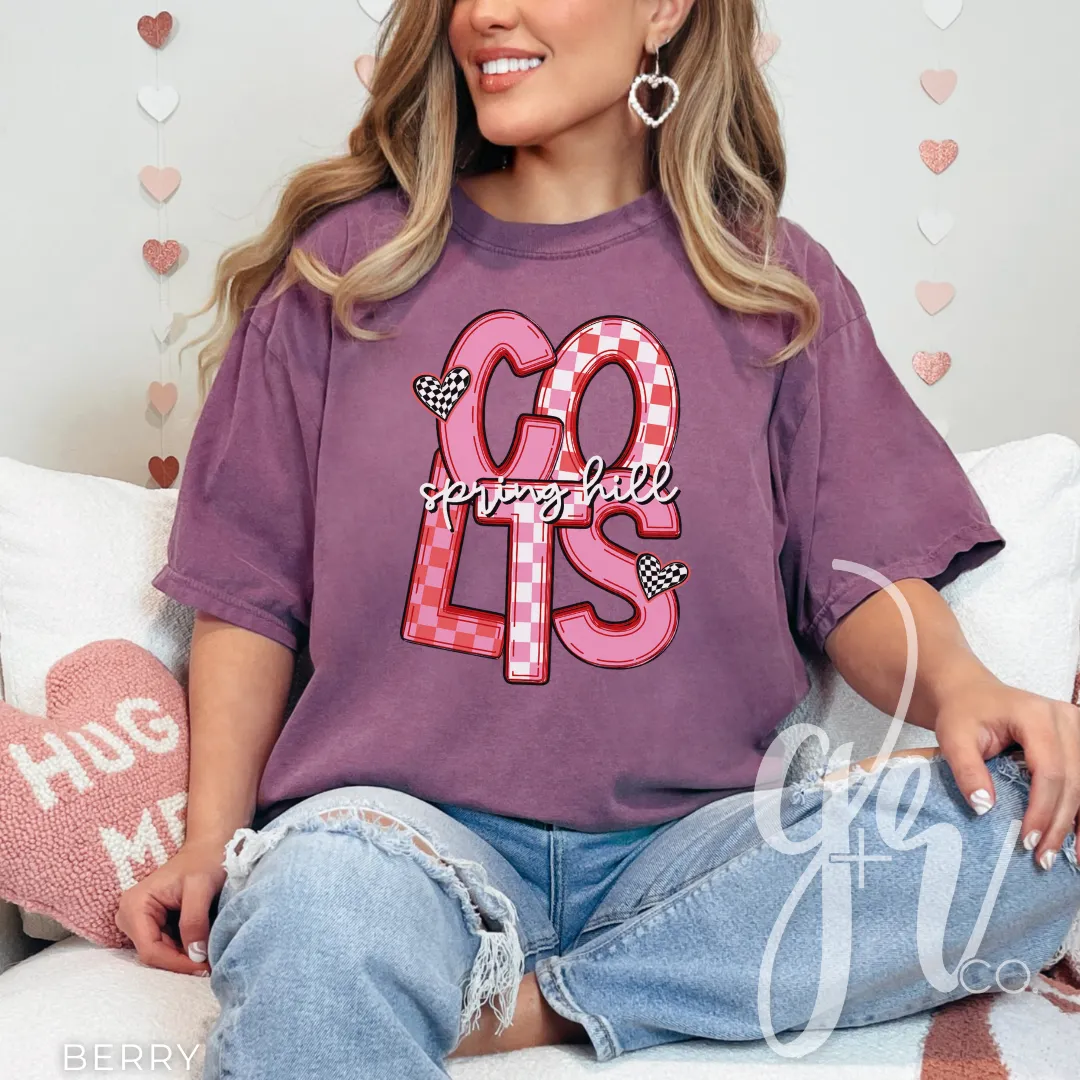 Checkered V-Day Colts (Tees Sweatshirts)