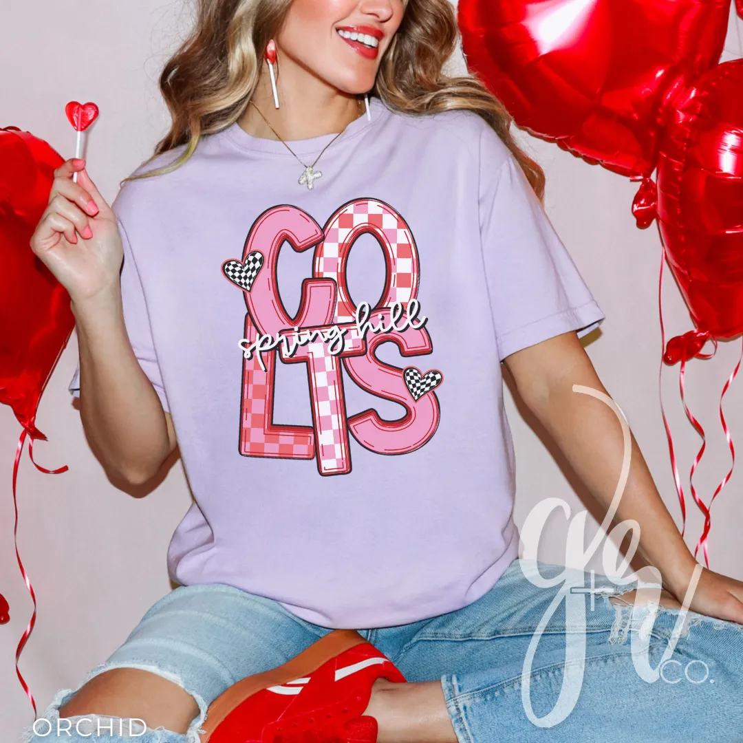 Checkered V-Day Colts (Tees Sweatshirts)