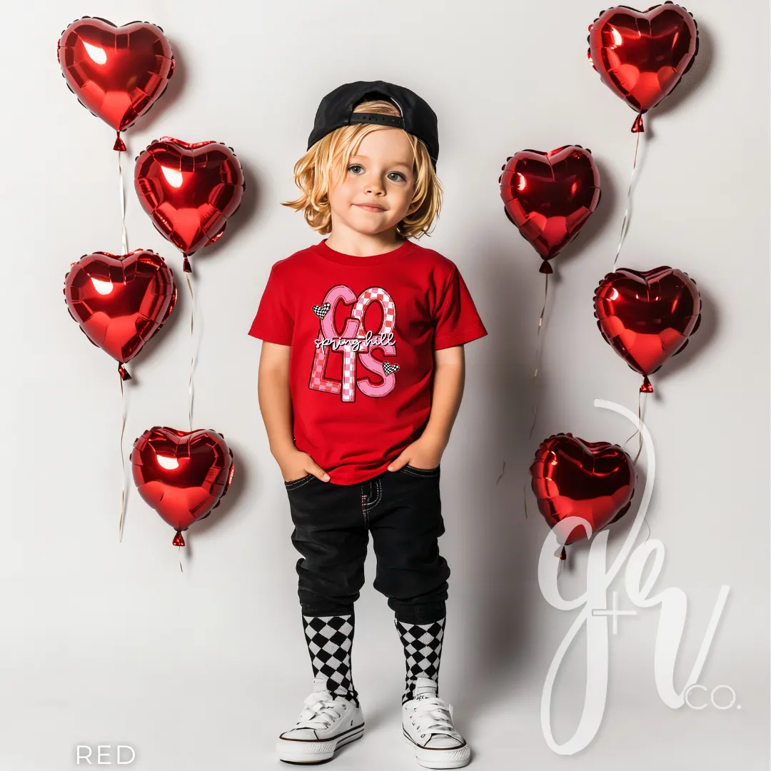 Checkered V-Day Colts (Tees Sweatshirts)