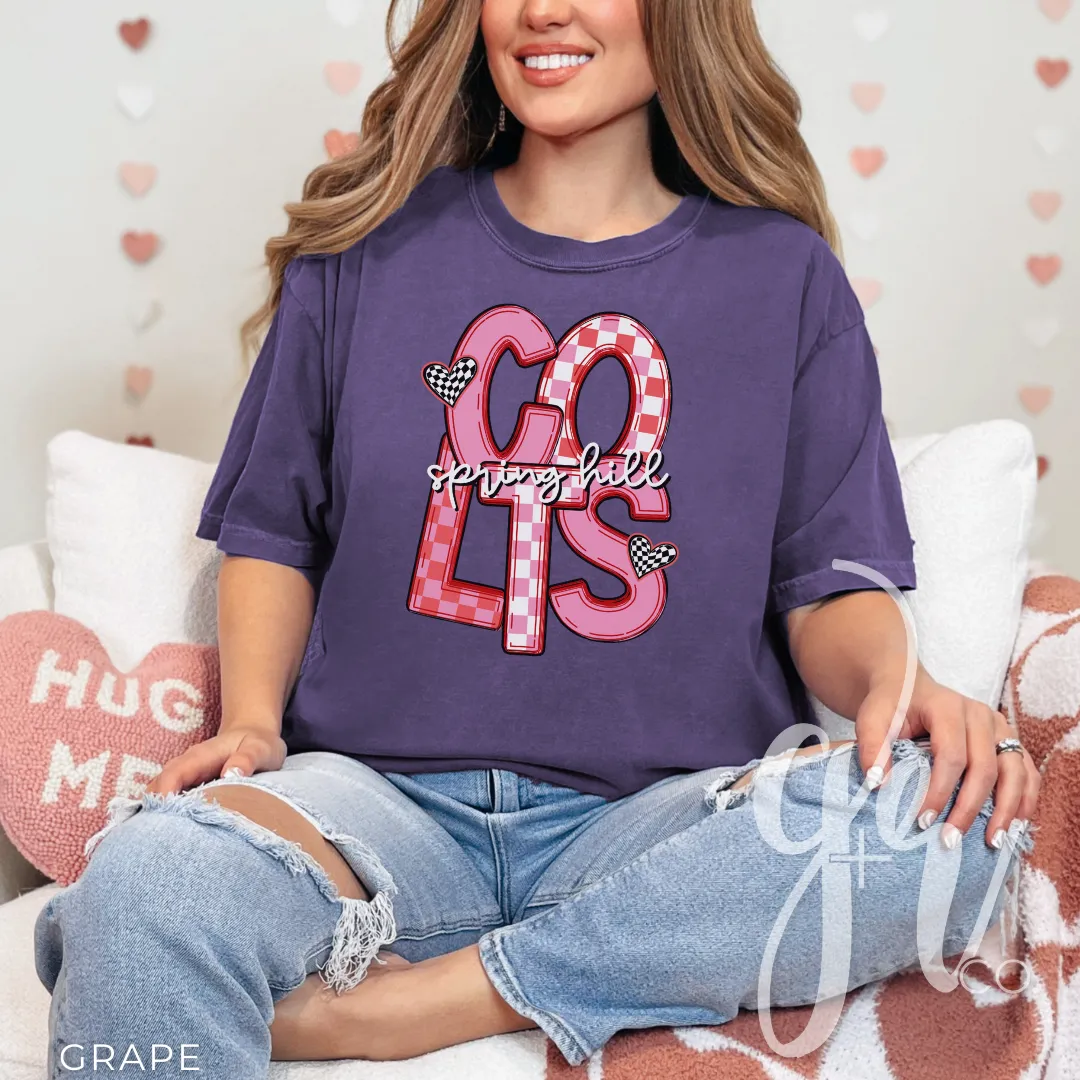 Checkered V-Day Colts (Tees Sweatshirts)