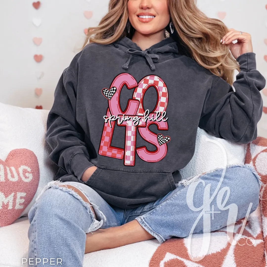 Checkered V-Day Colts (Tees Sweatshirts)