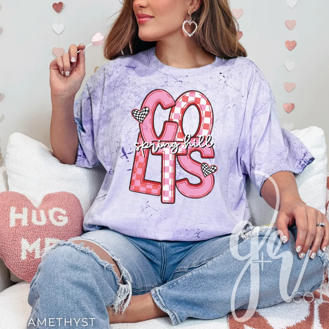 Checkered V-Day Colts (Tees Sweatshirts)