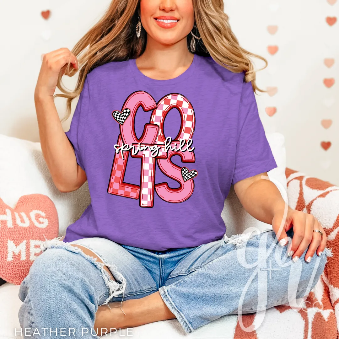 Checkered V-Day Colts (Tees Sweatshirts)