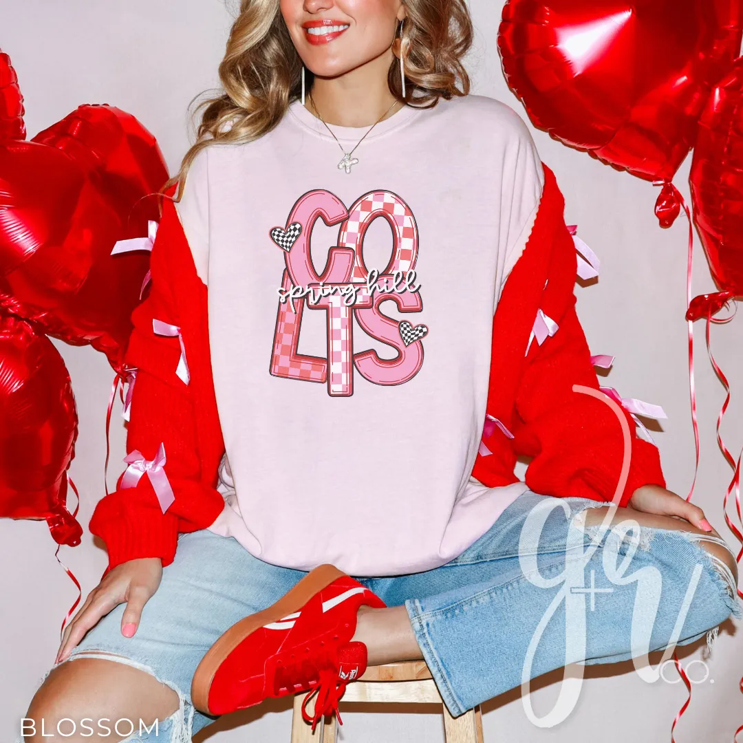 Checkered V-Day Colts (Tees Sweatshirts)