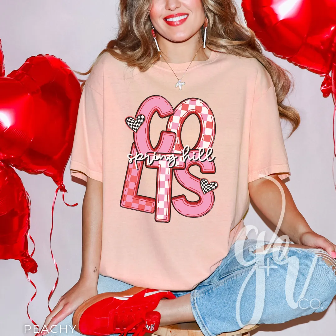 Checkered V-Day Colts (Tees Sweatshirts)