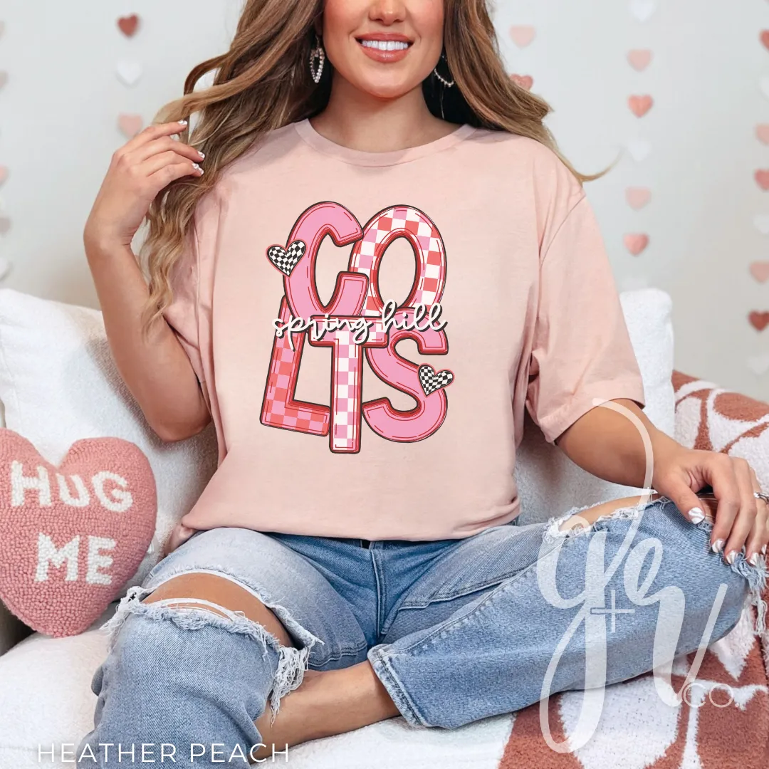 Checkered V-Day Colts (Tees Sweatshirts)