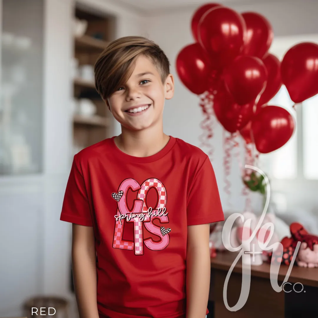 Checkered V-Day Colts (Tees Sweatshirts)