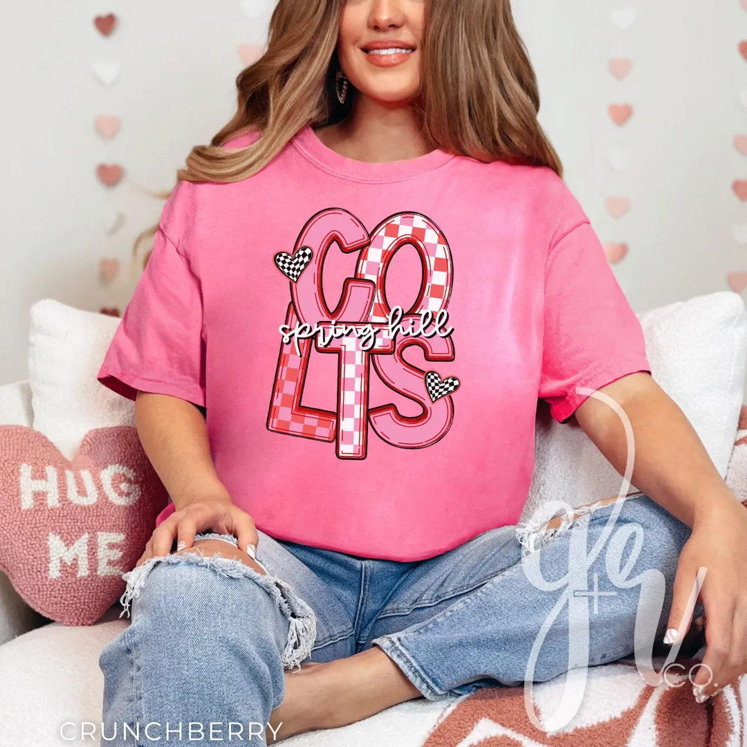 Checkered V-Day Colts (Tees Sweatshirts)