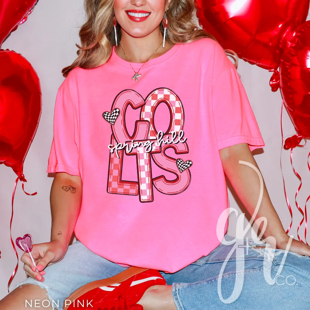 Checkered V-Day Colts (Tees Sweatshirts)