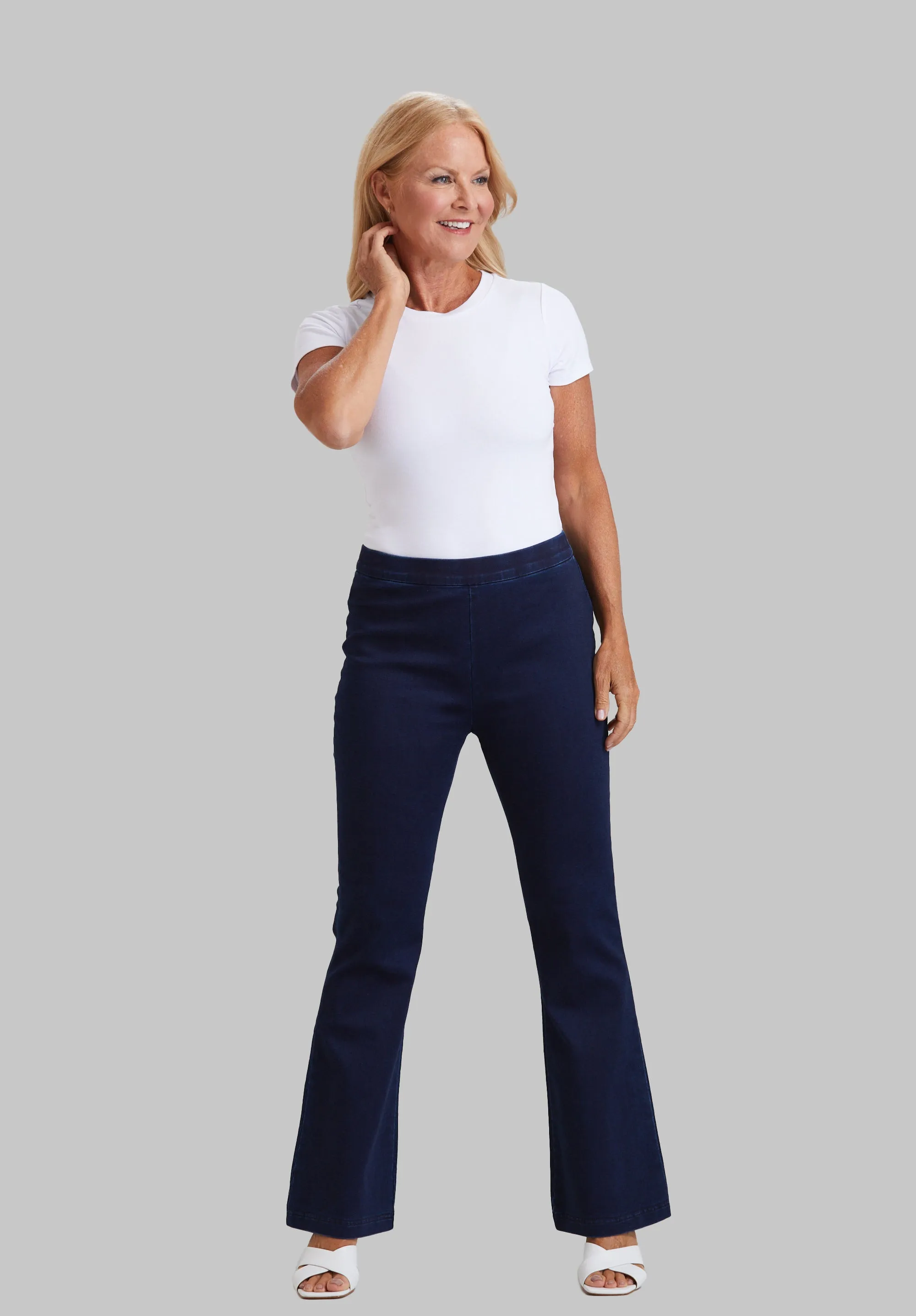 Cher Pull On Flare Pant
