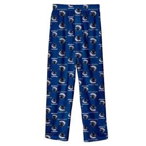 CHILD TEAM LOGO PRINT PAJAMA PANTS - VANCOUVER CANUCKS