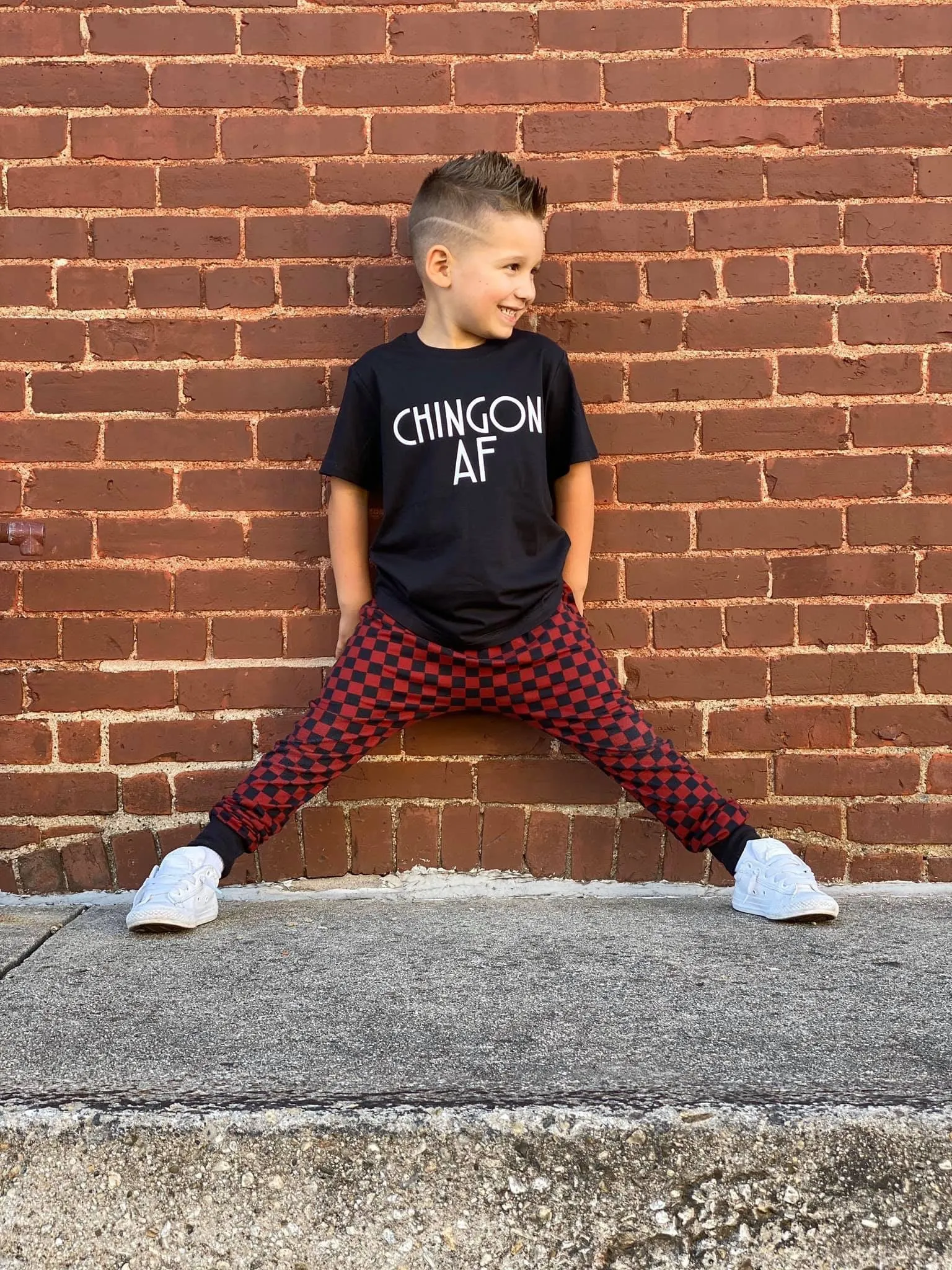 CHINGON AF Shirt (Chingon as f*ck) Kid's Shirt