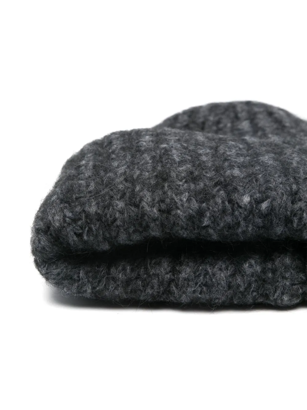 chunky-knit beanie