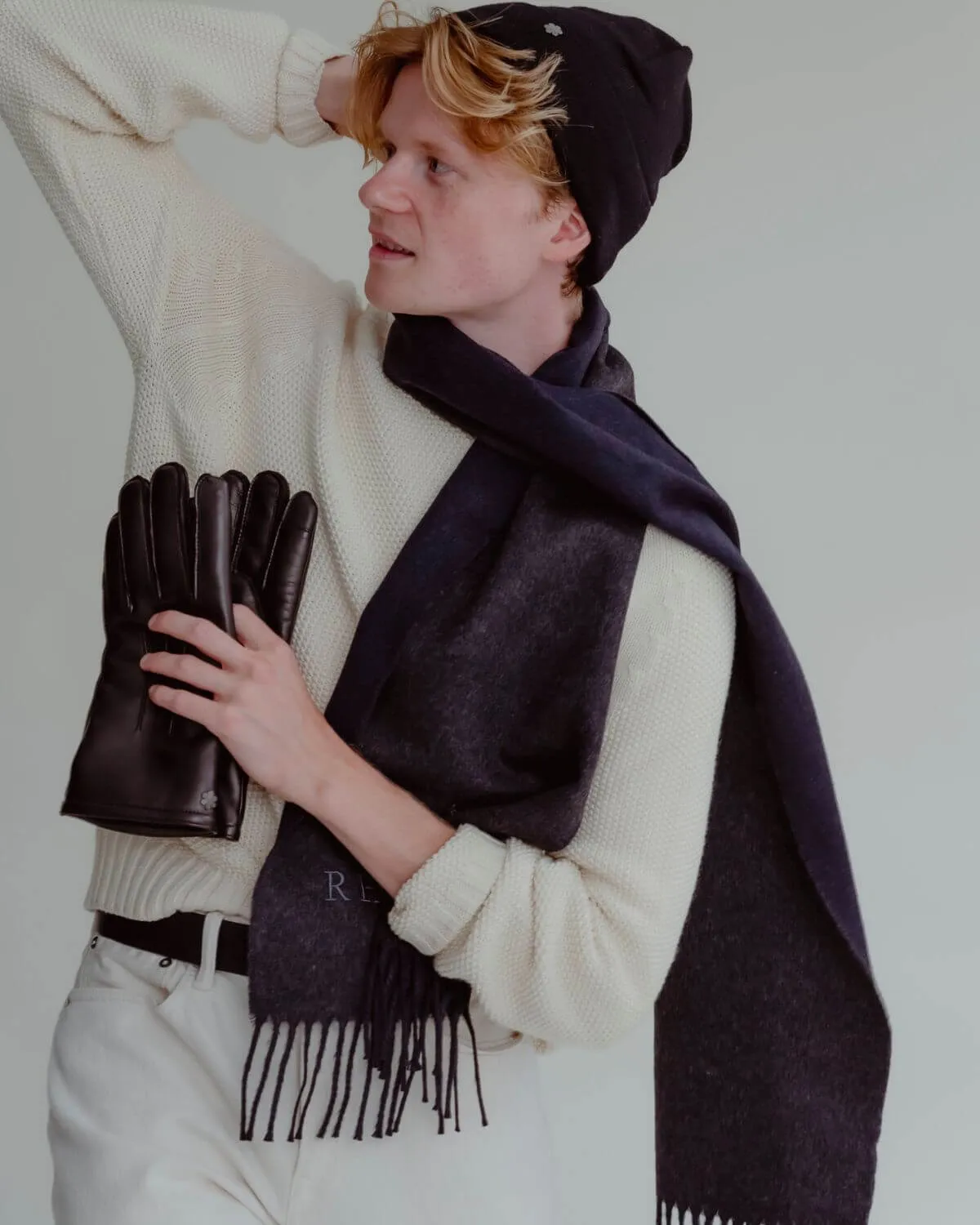 CHURCHILL SCARF - CASHMERE - M
