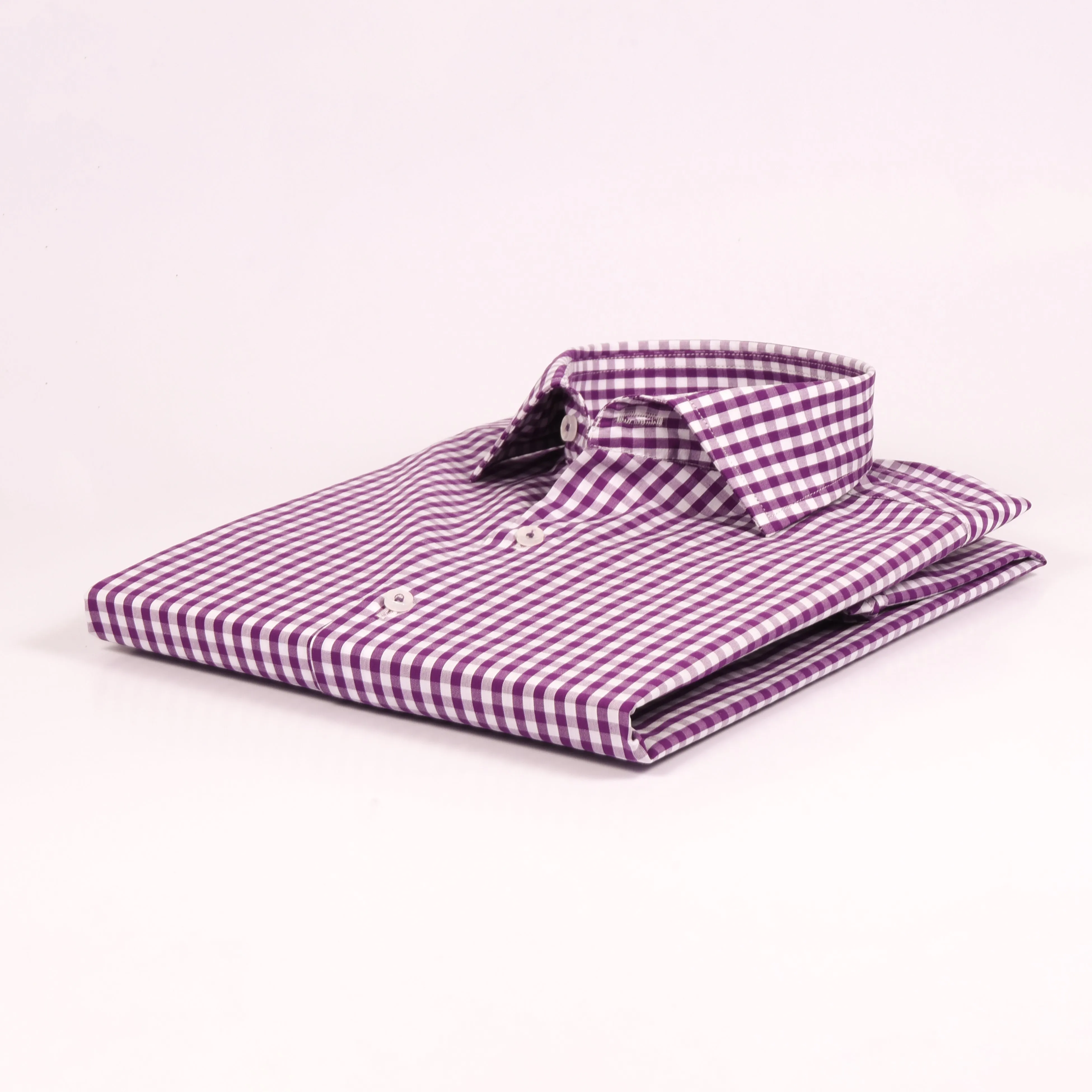 CK Byzantine & White Checkered Shirt