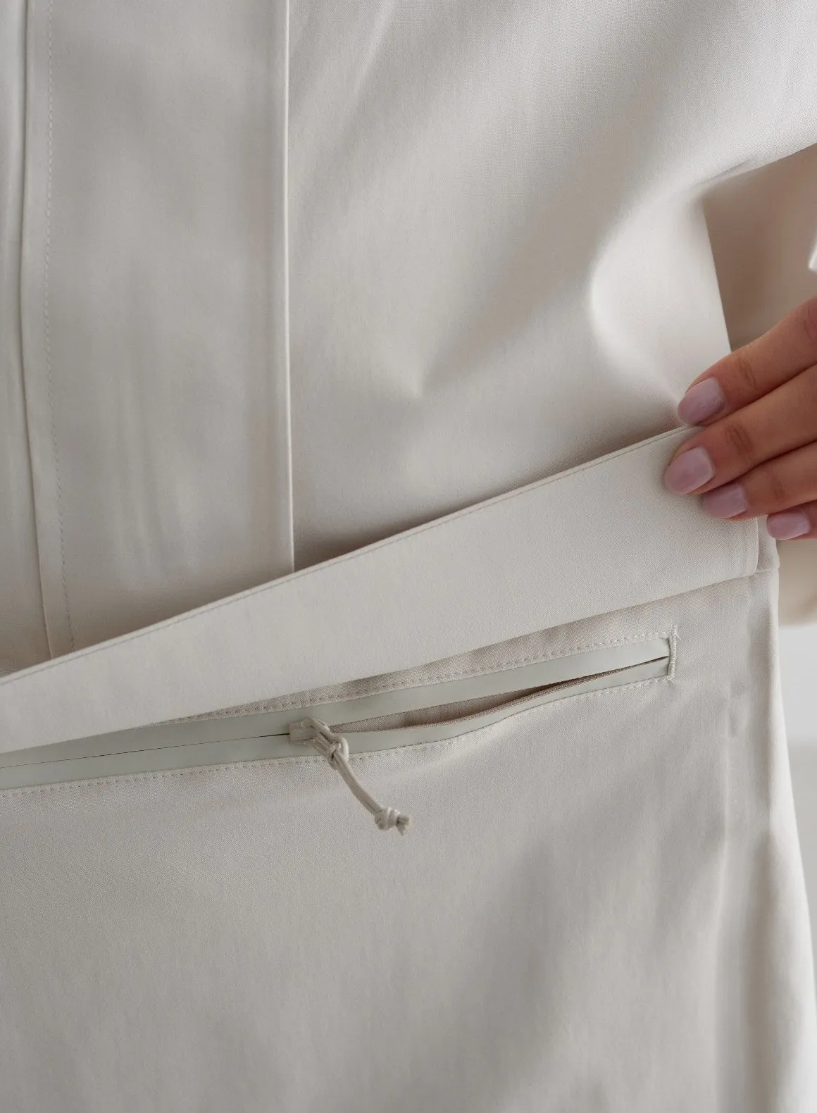 Clay Cropped Waterproof Anorak