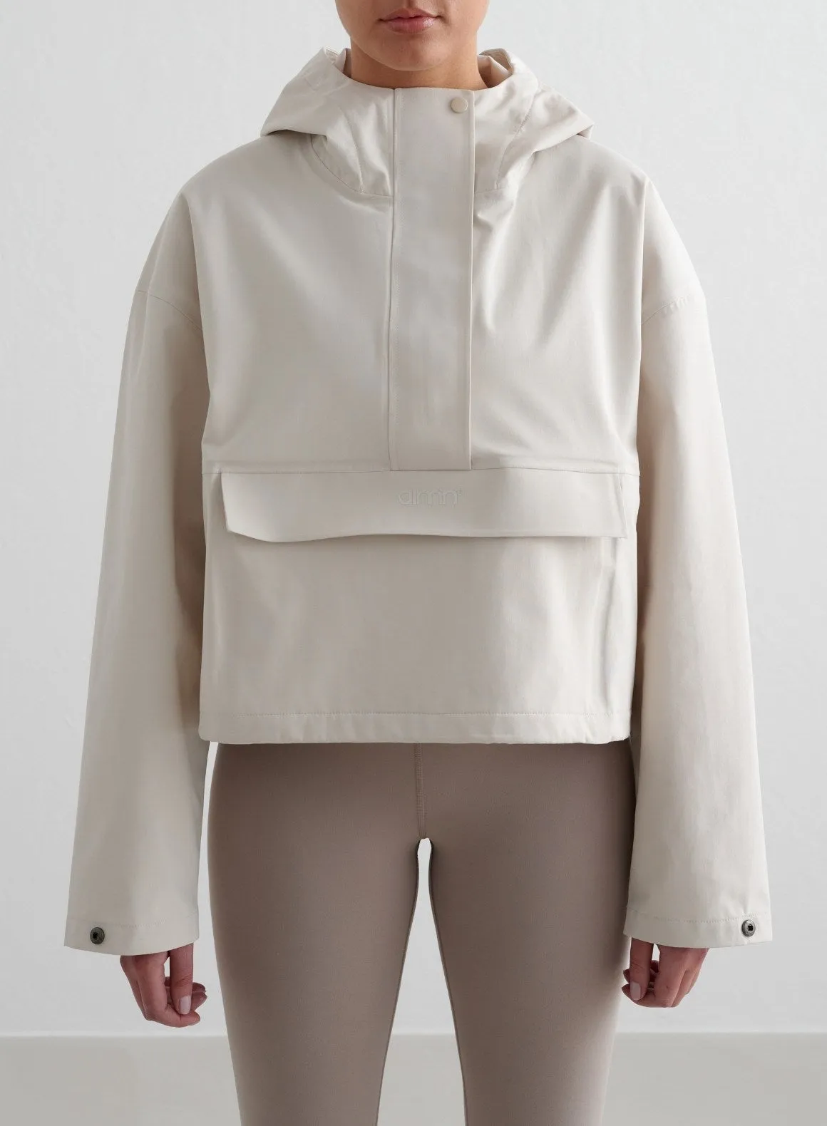 Clay Cropped Waterproof Anorak
