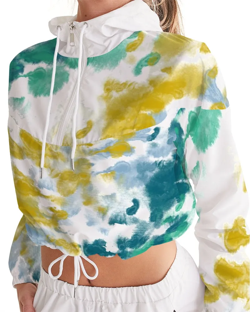 COLD SUMMER Women's Cropped Windbreaker