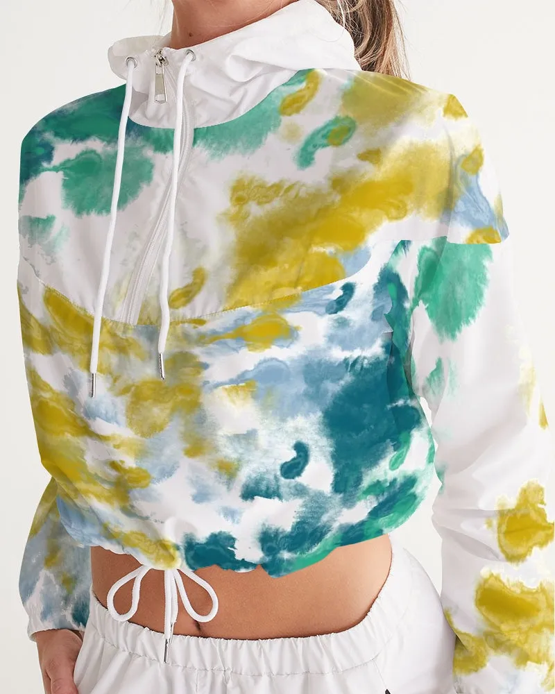 COLD SUMMER Women's Cropped Windbreaker