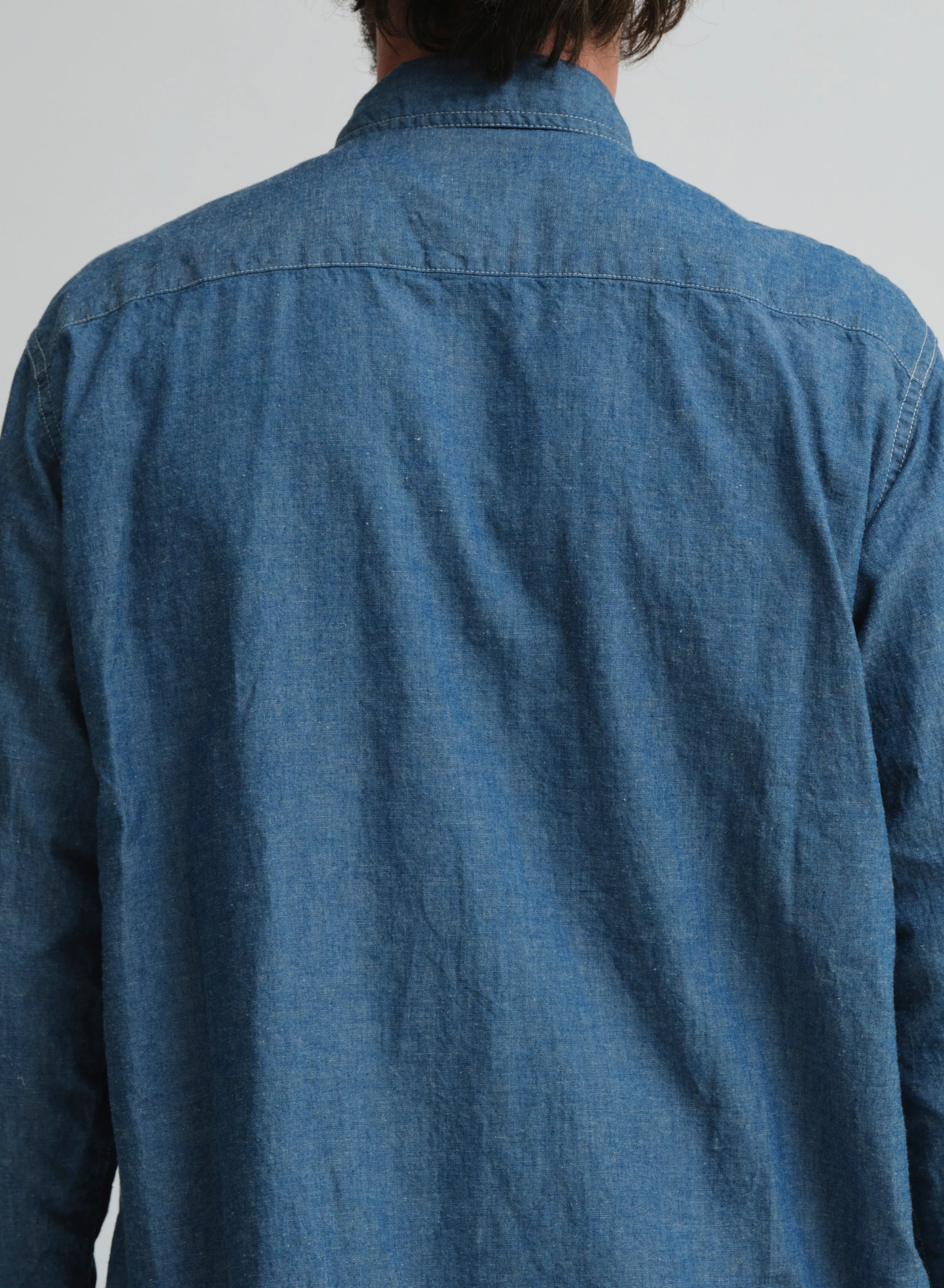 CO/LI Chambray Work Shirt | Blue