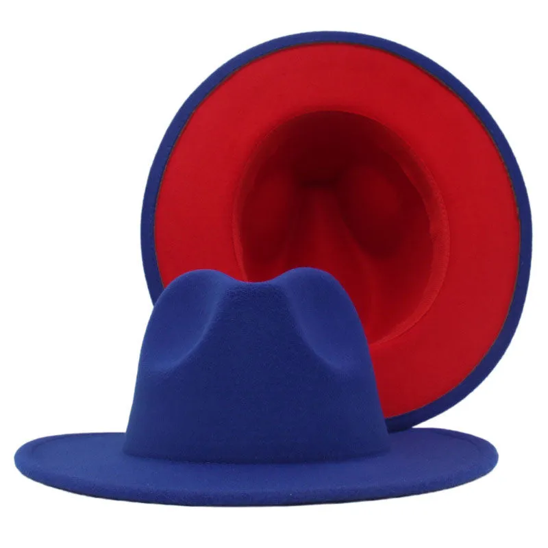 Colorblock Jazz Hat