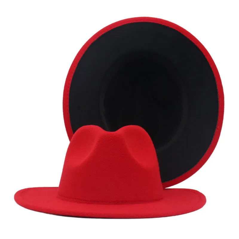 Colorblock Jazz Hat