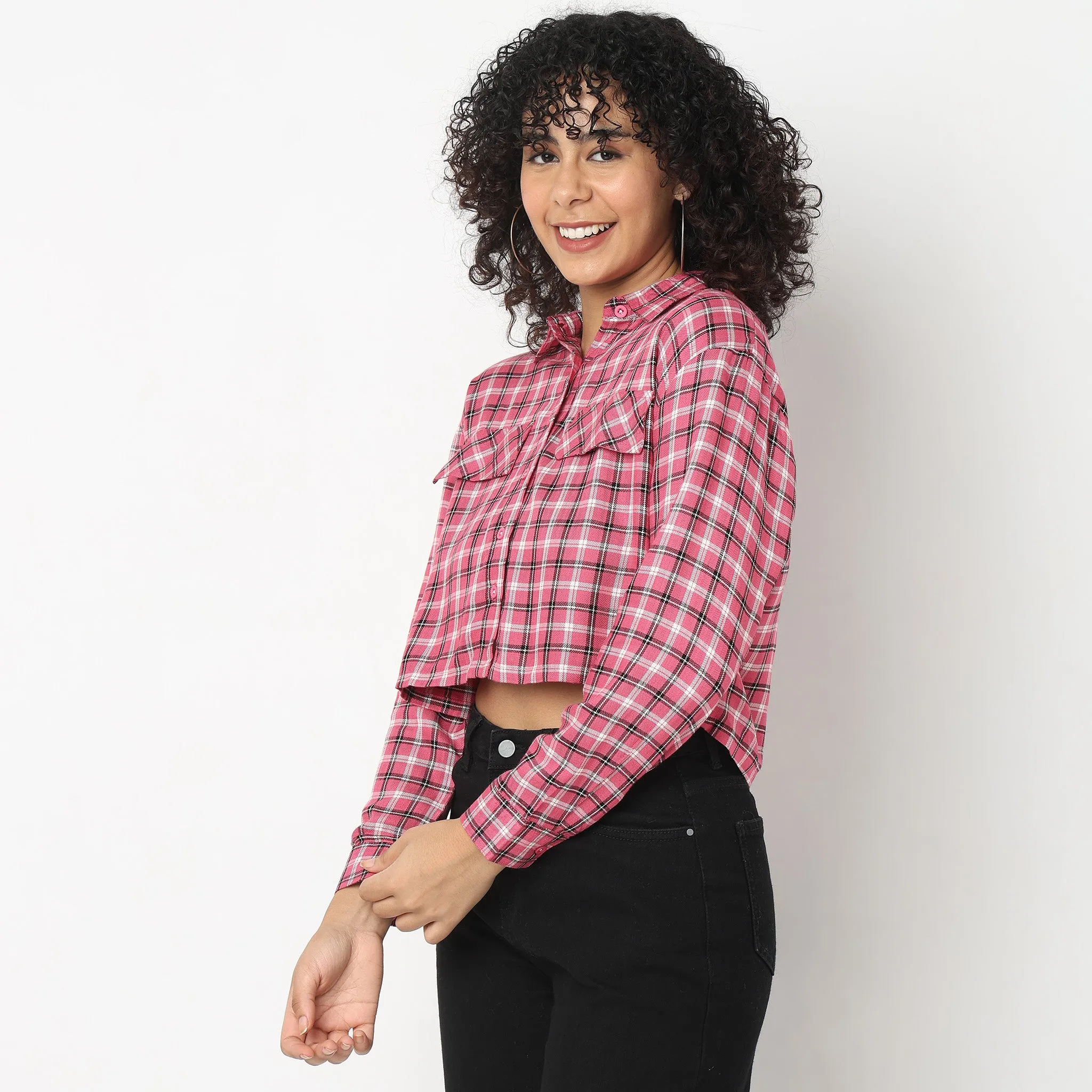 Comfort Fit Checkered Shirts