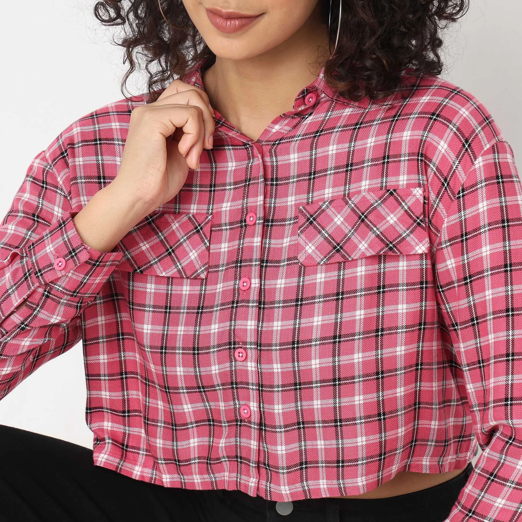 Comfort Fit Checkered Shirts