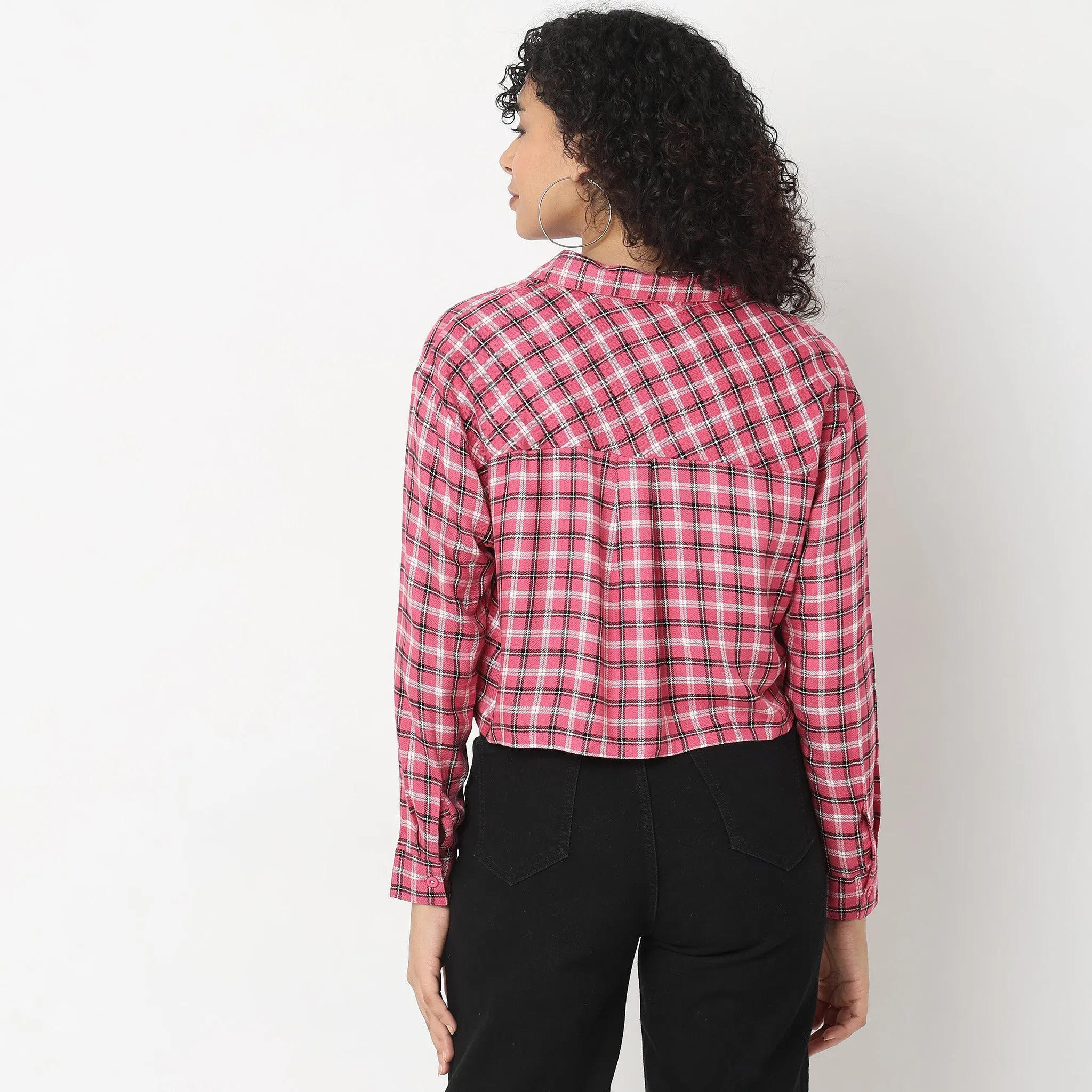 Comfort Fit Checkered Shirts