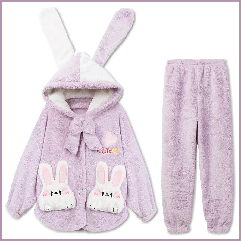 Coral Velvet Pajamas UB98658