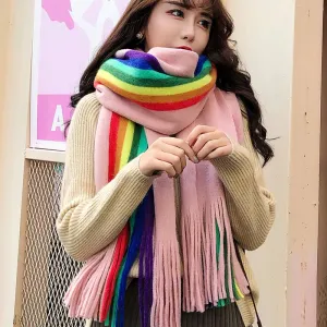 Cotton Scarf Women Winter Linen   Cotton Pashmina Scarf Solid Multi-purpose All-match Shawl Long Scarf