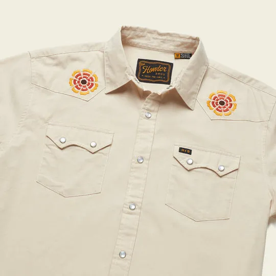 Crosscut Deluxe Snapshirt | Beach Blooms | Howler Brothers