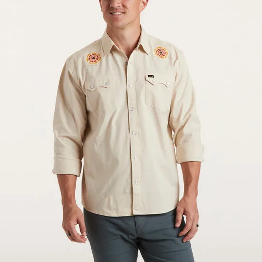 Crosscut Deluxe Snapshirt | Beach Blooms | Howler Brothers