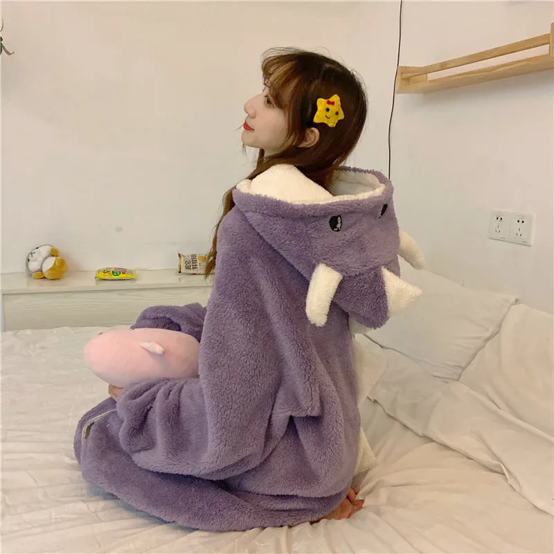 Cute ear hooded pajamas YC24485